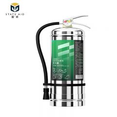 援邦不锈钢水基灭火器6L 加厚瓶体车用商用大货车用灭火器 可灭电火