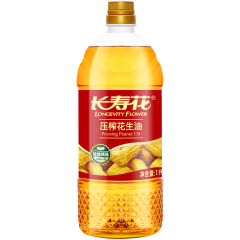 长寿花  压榨一级花生油  1L
