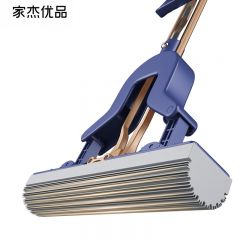 家杰优品 胶棉拖把JJ-JM09吸水性强快速去污