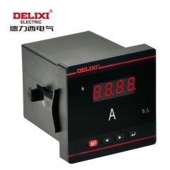 德力西电气 电力仪表 仪器仪表 电气测量仪表  数显式电测量仪表PA606L-96K4 5A 三相电流表 DO