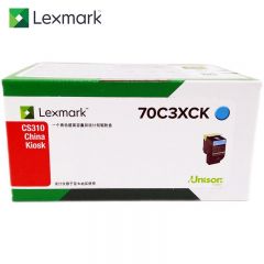 利盟（Lexmark）70C3XMK适用CS310 CS410DN CS510 70C80K0墨盒 品红色 4000页