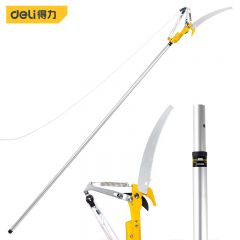 得力（deli） 高枝剪可伸缩四轮滑省力园林剪刀修枝剪树枝剪 DL580512