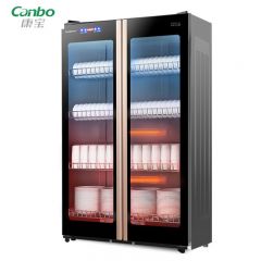 康宝（Canbo） 商用消毒柜 双开门紫外线立式大容量 星级消毒烘干餐饮食堂饭店厨房餐具消毒碗筷柜一星级500L四档暖碟XDZ500-A5