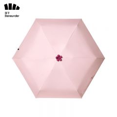 蕉下（beneunder） 防紫外线五折黑胶晴雨伞防晒伞太阳伞绿植樱桃谷