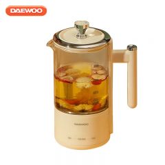 大宇（DAEWOO） YS2黄色养生壶电水壶迷你养生杯办公室便携一体式保温煮茶热水壶一台