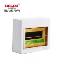 德力西电气  照明配电箱 强电箱 配电箱 家用空开箱 强电布线箱 暗装透明门PZ30s 4回路CDPZ30SR4