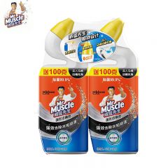 威猛先生（Mr Muscle） 强效洁厕剂600g*2瓶洁厕液洁厕灵卫生间马桶清洁除垢去渍去异味强效除垢