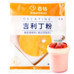 百钻 吉利丁粉家庭装30g*5袋果冻粉食用明胶粉 烘焙慕斯原材料