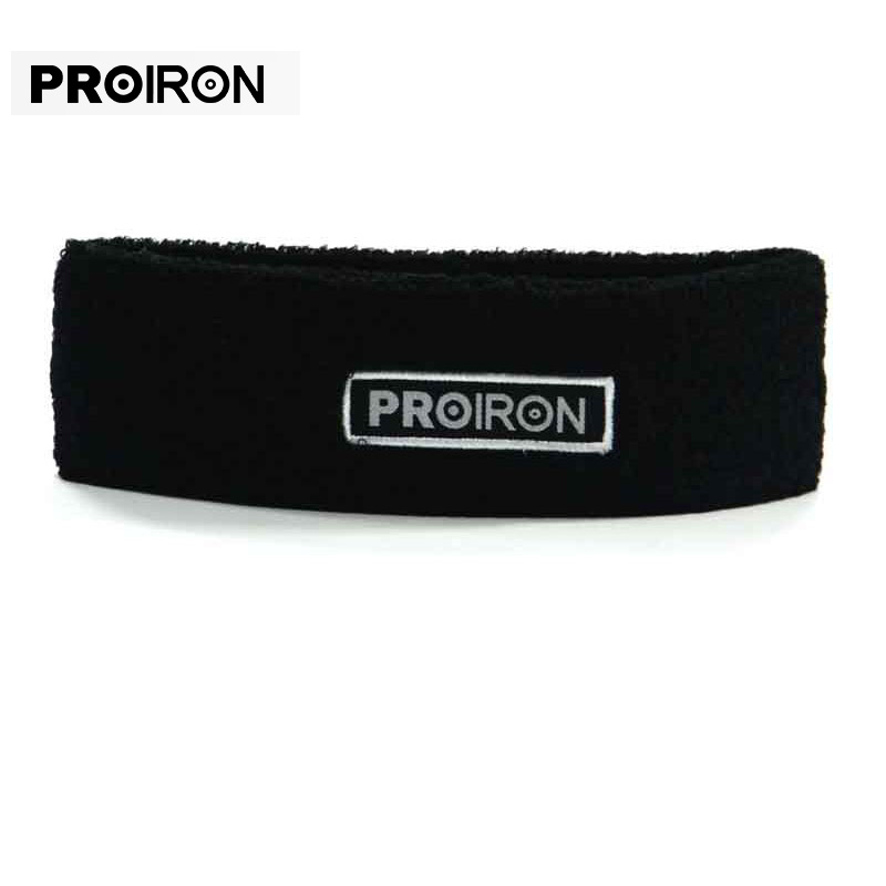 PROIRON 运动发带竹炭头带黑色