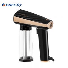 格力 （GREE） 手持式挂烫机 蒸汽电熨斗熨烫机家用便携平挂两用干湿双用除菌除螨除皱不伤衣 CS-1502S黑+金色
