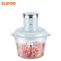苏泊尔（SUPOR） JRD07双档点控按压300W大功率升级短轴设计防塞肉近2L家庭大容量绞肉机