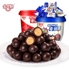 金丝猴原味128g+跳跳118g 128g+118g*1桶 代可可脂麦丽素休闲零食礼包礼物