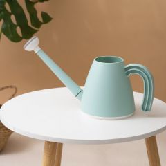 九千谷 0900长杆浇花洒水壶长嘴家用浇水工具大容量1.8L湖蓝色
