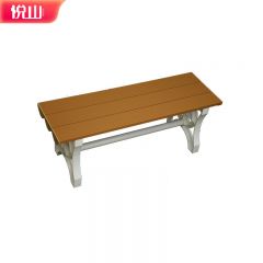 悦山 塑料长条凳浴室凳子泳池换衣凳咖啡色1.8米 1800*400*450mm 张