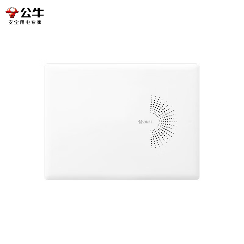 公牛（BULL） LXR1-40s喷塑家庭终端信息箱弱电箱配电箱 光纤智能信息箱带模块多媒体集线箱暗装布线箱