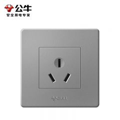 公牛（BULL） 开关插座 G07系列 三孔16A插座空调插座86型面板G07Z104 灰色