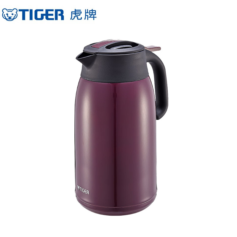 虎牌(TIGER)  清水热水瓶热水壶不锈钢暖壶保温瓶开水瓶家用保暖壶PWM-A20C 2L 葡萄紫VA
