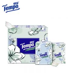 得宝Tempo 茉莉花味手帕纸 4层7张*12包*4提