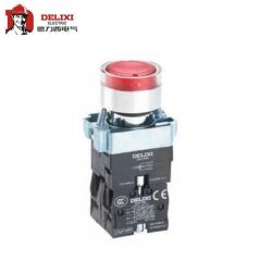 德力西电气（DELIXI ELECTRIC） 按钮开关1LAY5s-BW3 红 AC.DC 24V 1NO 1NC（标准型)
