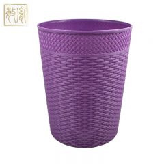 敏胤（MINYIN）MYL-9953藤编收纳垃圾桶混色大号单个装