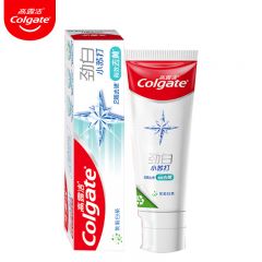 高露洁（Colgate）劲白小苏打美白亮白牙黄牙渍含氟防蛀成人家庭装 茉莉白茶 90g