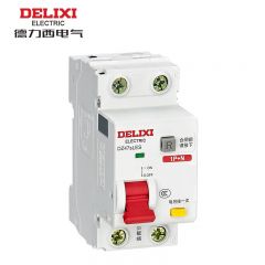 德力西电气 空气开关带漏保 DZ47sLES 上进线 1P+N（N极直通）