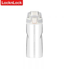乐扣乐扣（LOCK&LOCK） 人鱼线收腰运动水杯520ml白色ABF796WHT