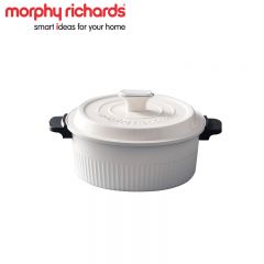 摩飞（Morphyrichards） 折叠暖菜板电热菜板保温暖菜板烹饪模式专用配件 焖煮锅3L 多功能小圆锅 MR1109 椰奶白一台