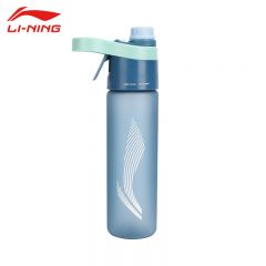李宁（LI-NING）AQTU207-2运动时尚中性运动水壶便携随身杯蓝色F