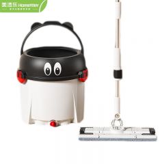 美添乐 旋转拖把免手洗新款洗脱一体家用一拖净自动脱水清洗甩干拖地墩布 智能方拖+3方布