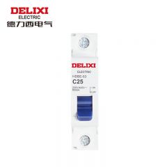 德力西（DELIXI）空气开关 HDBE631C25 家用空开小型断路器1P单极断路器 1P25A