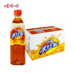 娃哈哈 冰红茶500ml*15瓶 柠檬味茶饮料 整箱