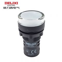 德力西电气 指示灯信号灯警示灯 LAY5s-ZS AC.DC 24V 白色