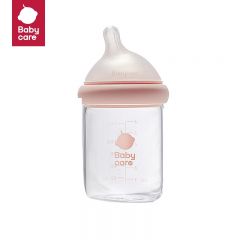 babycare BC2108019诺帕恩3.0 Pro成长型玻璃奶瓶维尔粉160ml
