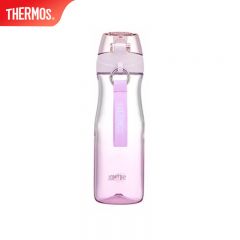 膳魔师（THERMOS） TCSW-500 PL  塑料运动水杯夏天便携小蛮腰刻度直饮杯 紫色  530mL