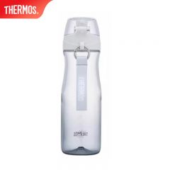 膳魔师（THERMOS）TCSW-500 BK  塑料运动水杯夏天便携小蛮腰刻度直饮杯 黑色  530mL