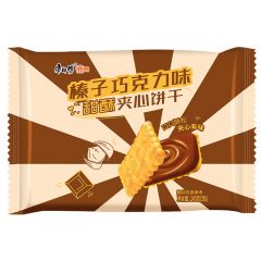 康师傅 甜酥夹心饼干榛子巧克力味240g*16 办公室下午茶点心代餐早餐休闲零食品