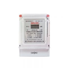 德力西电气（DELIXI ELECTRIC） 单相电子式预付费电能表；DDSY606 220V 5（20）A 带485
