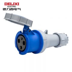 德力西电气 工业插头插座 工业耦合器 DEP2-2432 IP67 125A 3芯 250V 工业连接器 DHADEP22432U
