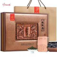 忆江南 乌龙茶 新天尊龙品福建铁观音清香型特级500g 轻火礼盒装茶叶