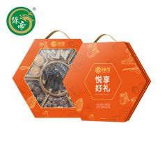 绿帝（GREEN KING)  悦享好礼菌菇礼盒455g 菌菇礼盒羊肚菌姬松茸花菇