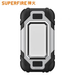 神火（SupFire） 磁吸工作灯汽修车强光长续航工地维修可充电移动LED灯 X102灰色