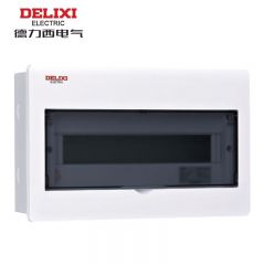 德力西电气 照明配电箱 18回路 标准型 暗装 透明活动门  CDEN1-AR18T CDEN1AR18T
