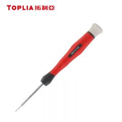 拓利亚  精密六角型螺丝批 0.9*50mm铬钒钢+三色手柄SD014702混色