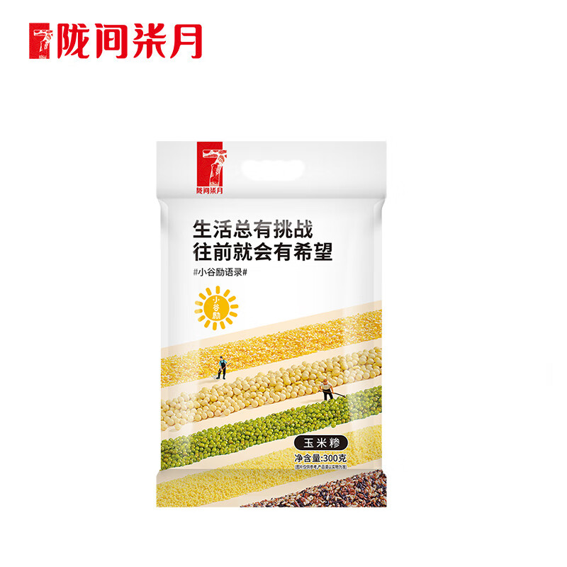 陇间柒月 小谷励 杂粮小细玉米粒粥米 玉米糁300g