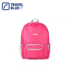 蓝旅（TRAVEL BLUE） 065便携轻便皮肤包折叠包双肩户外徒步旅行背包20L玫红色