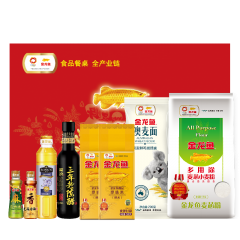 金龙鱼 福遇锦鲤大礼包B 2200g+1150ml