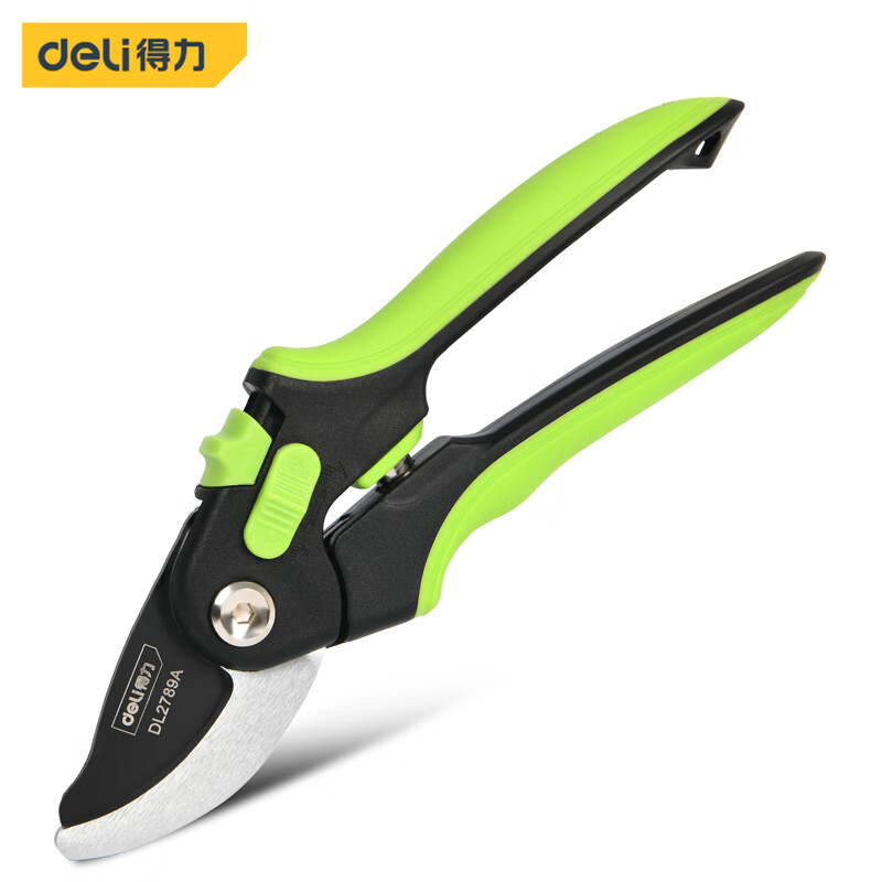 得力（deli） DL2789A 省力果枝剪园林园艺剪树枝剪家用钳修枝剪开口可调节16mm