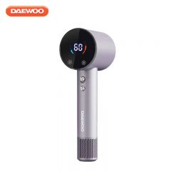 大宇（DAEWOO） HD04紫色高速电吹风家用电吹风筒大功率负离子速干低噪护发等大风力一键冷热风