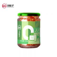 川娃子 0脂辣酱 蒜蓉鲜椒酱230g（蒜蓉味）零脂肪食品蒜蓉鲜椒酱 0脂蒜蓉鲜椒酱